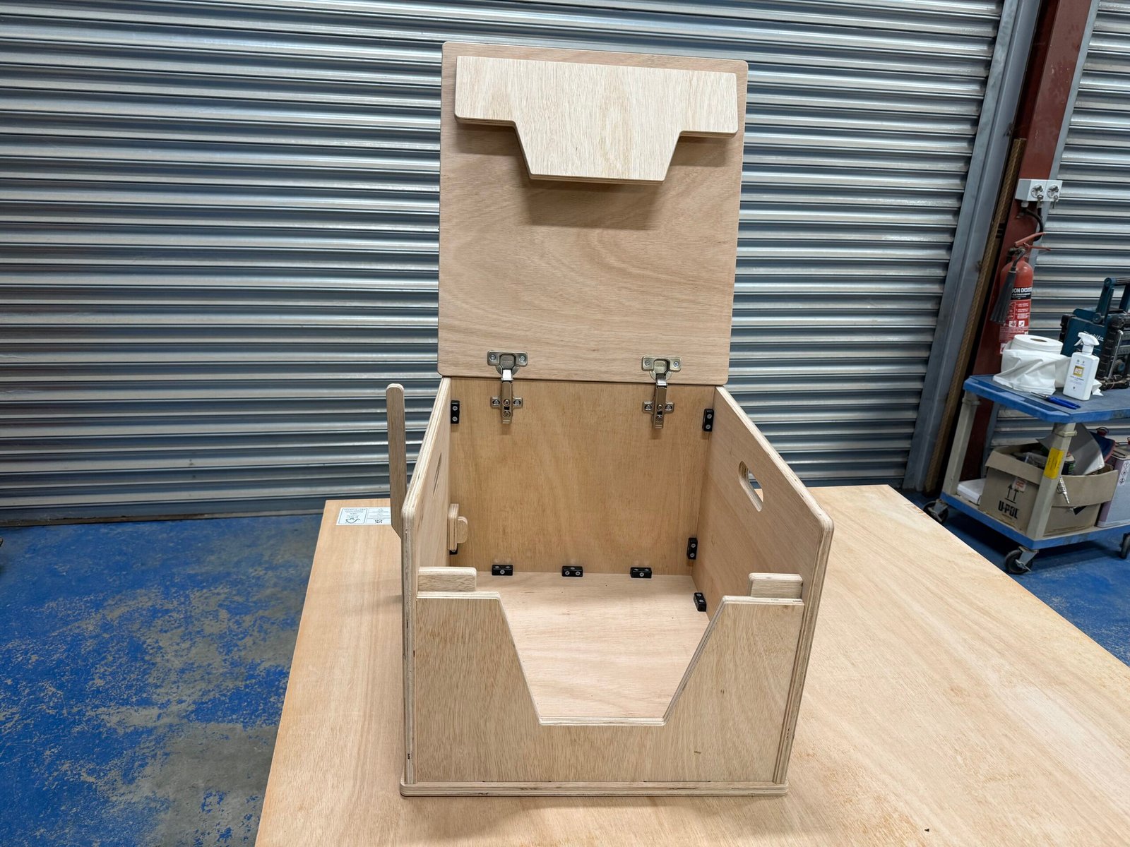 Fusion BogBoxx For Porta Potti 145/345- Plain Plywood - Image 4