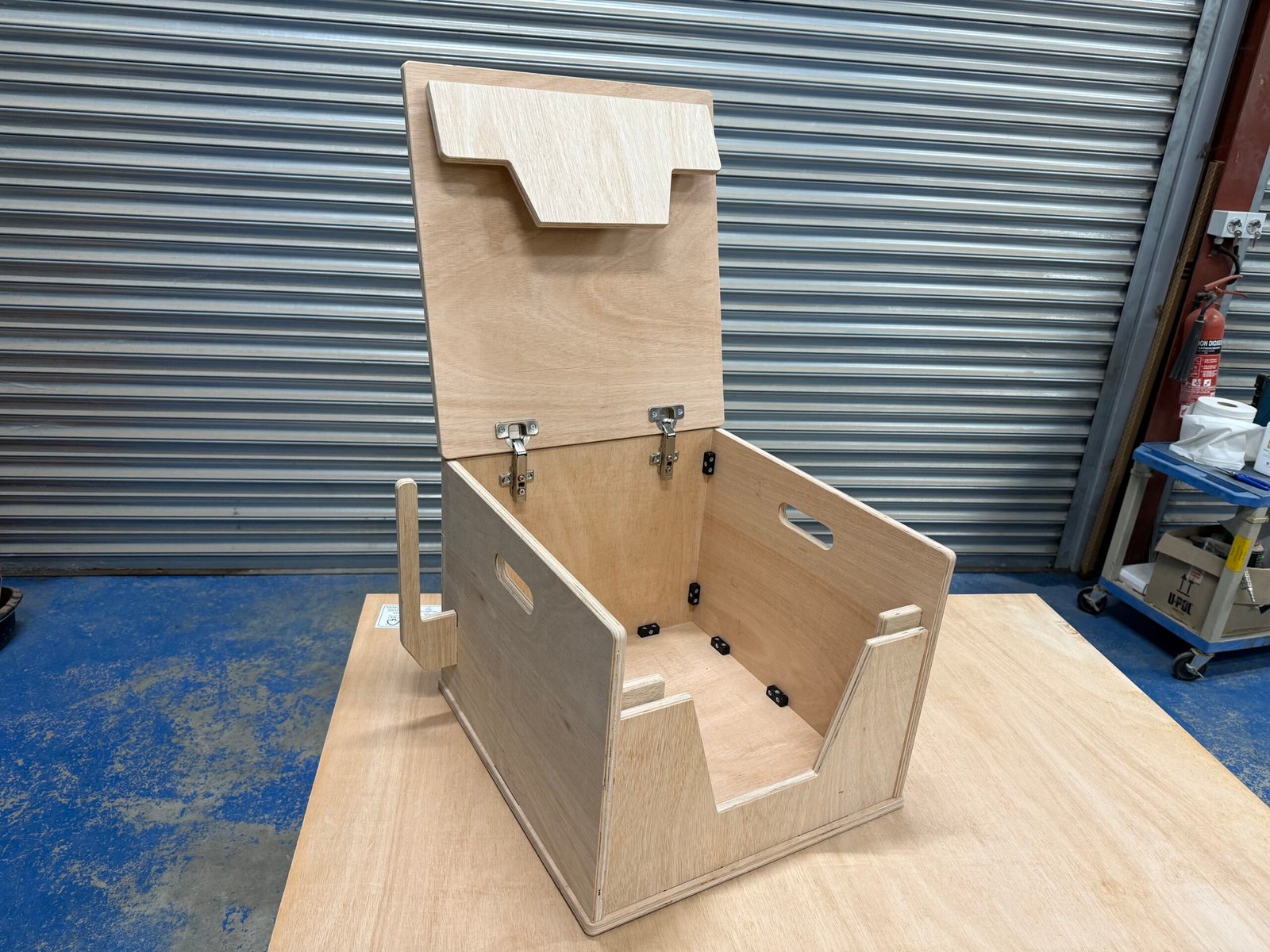 Fusion BogBoxx For Porta Potti 145/345- Plain Plywood