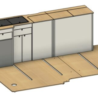 Fusion Ford Transit Custom Kitchen Unit Kit - FTC-KIT-1A